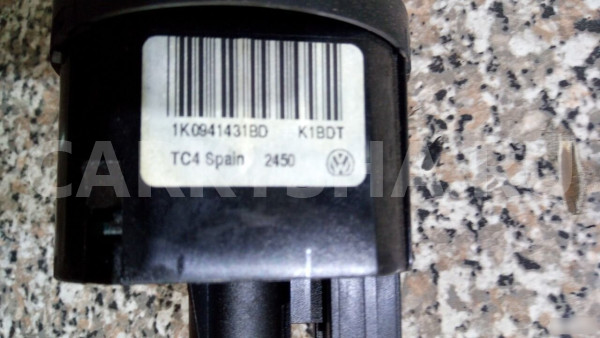 Переключатель света 1k0941431 VW Golf VI гольф6 Volkswagen Jetta оригинальный номер 1k0941431
