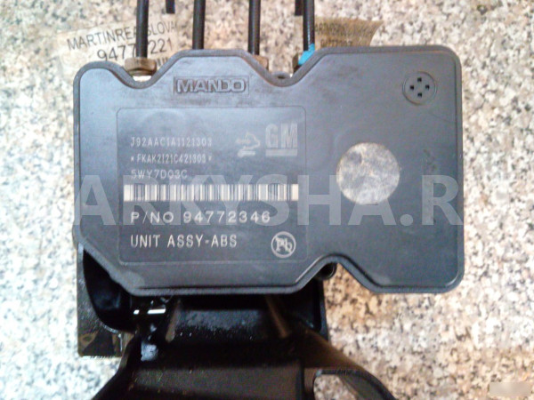 Блок ABS насос Cobalt 2011-2015 Chevrolet Cobalt оригинальный номер 94772346