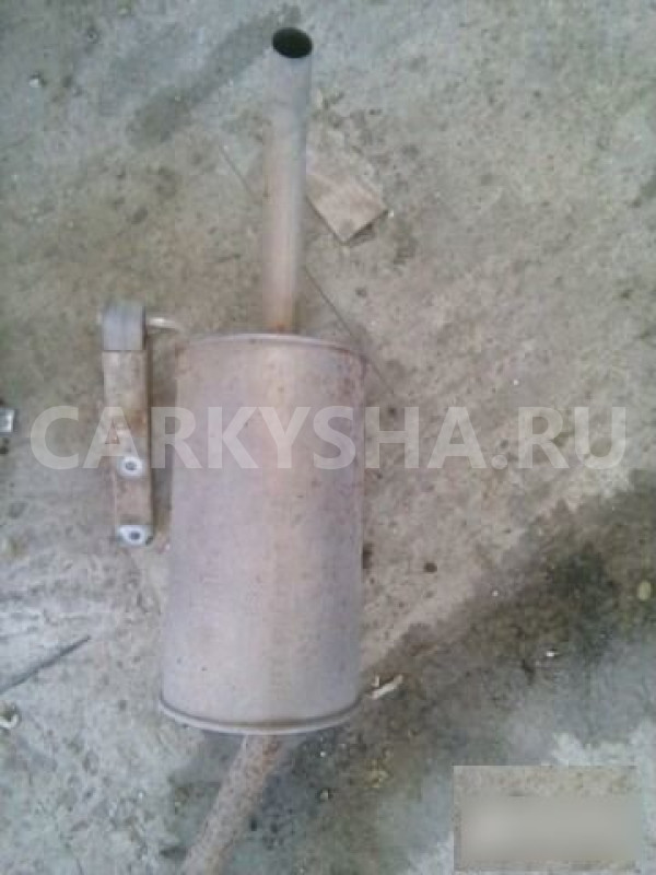 Глушитель резонатор задняя часть Skoda Fabia Volkswagen Polo оригинальный номер 6RU253091C