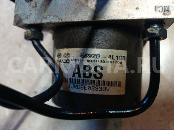 Блок ABS (насос) Solaris 2010-2017 оригинал Hyundai Solaris оригинальный номер 58920-4L100