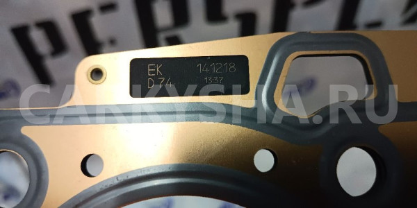 Прокладка ГБЦ Правая V9X Nissan 1104400Q0R Infiniti EX оригинальный номер 8200907344