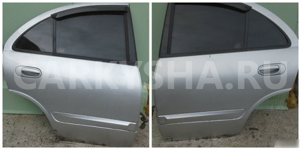 Стекло заднее левое Ниссан Альмера Классик В10 Nissan Almera Classic оригинальный номер 8230195F0A 8230095F0A