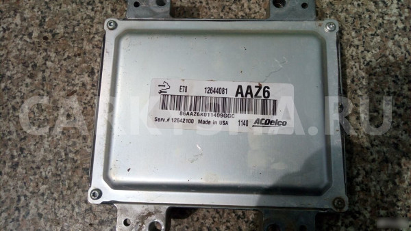 Блок управления двигателем эбу Опель Астра джей Opel Astra оригинальный номер 12644081