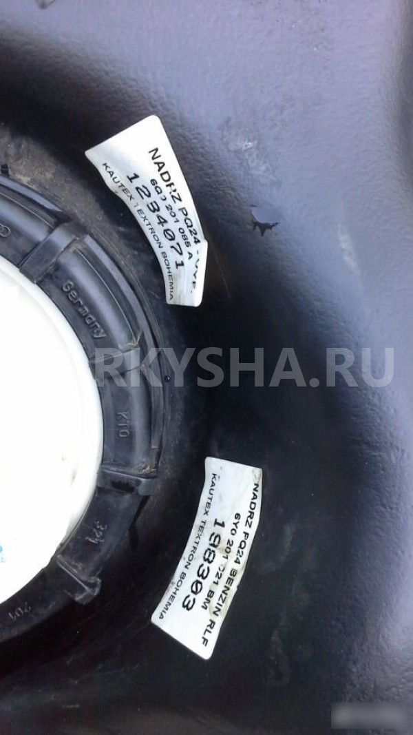 Бак топливный Шкода Фабия Skoda Fabia оригинальный номер 6Y0201060AB