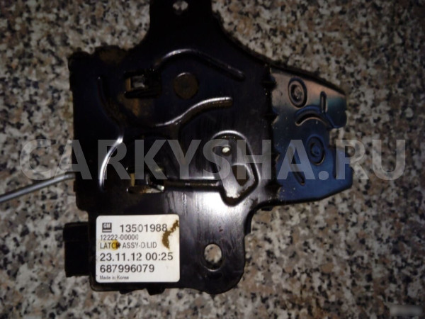 Замок багажника Шевроле Кобальт Cobalt Cruze Astra Chevrolet Cobalt оригинальный номер 13501988