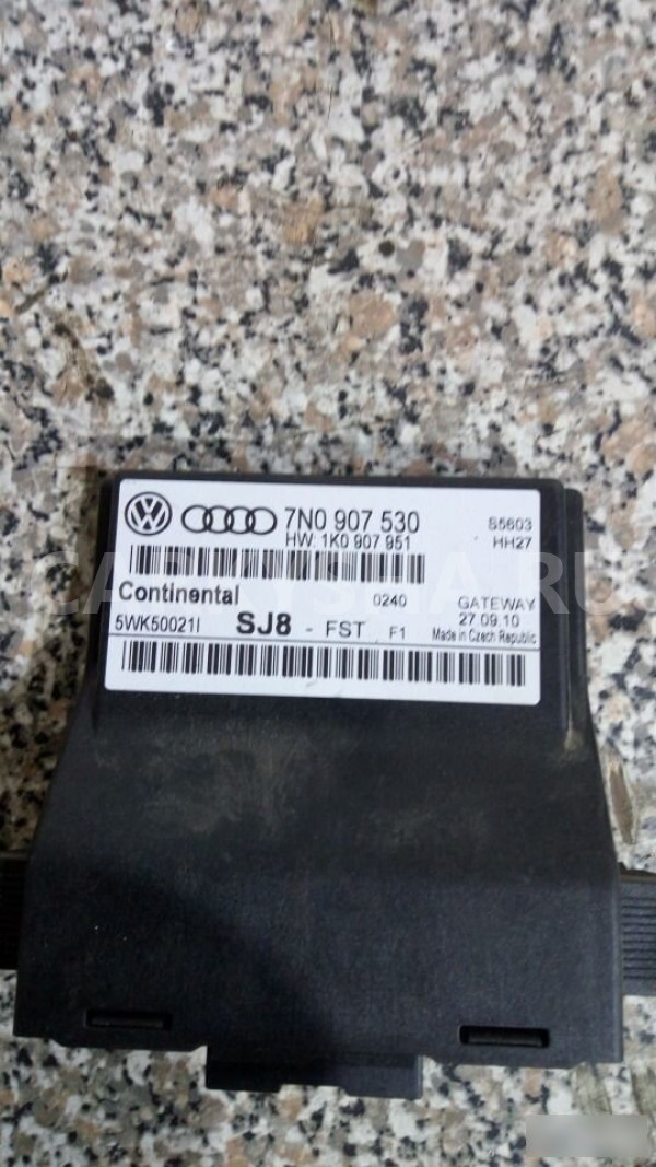 Блок гейтвей 7N0907530 Volkswagen golf VI гольф6 Volkswagen Golf оригинальный номер 7N0907530