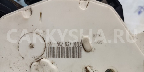 Замок передний правый Skoda Yeti 5K2837016D Volkswagen Polo оригинальный номер 5K2837016D