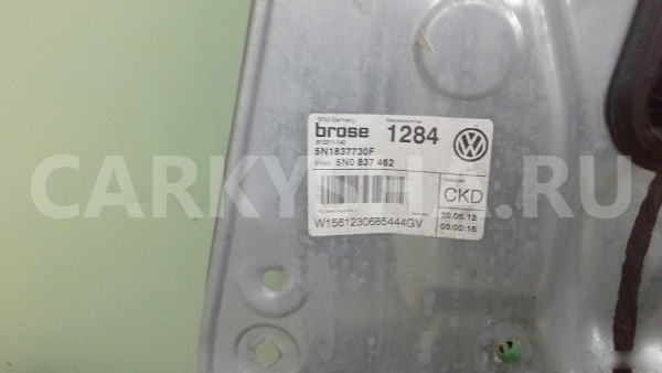 Стеклоподъемник электр. передний правый тигуан 2 Volkswagen Tiguan оригинальный номер 5N1837730F