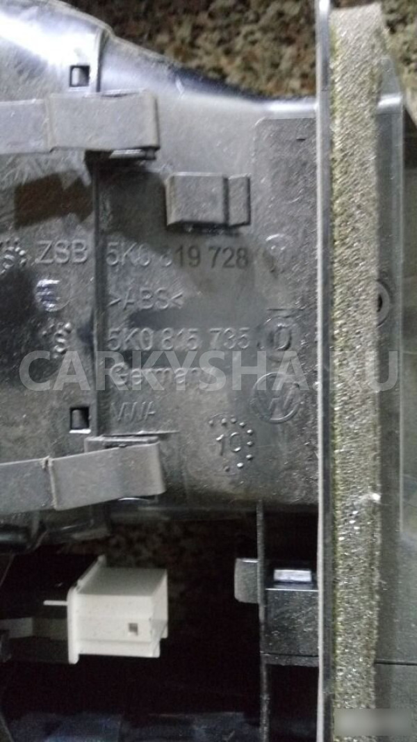 Дефлекторы воздуховодов Фольксваген Гольф 6 Volkswagen Golf оригинальный номер 5k0819710