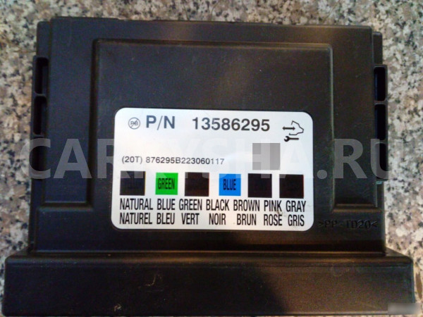 Блок комфорта Chevrolet Cobalt Chevrolet Cobalt оригинальный номер 13586295