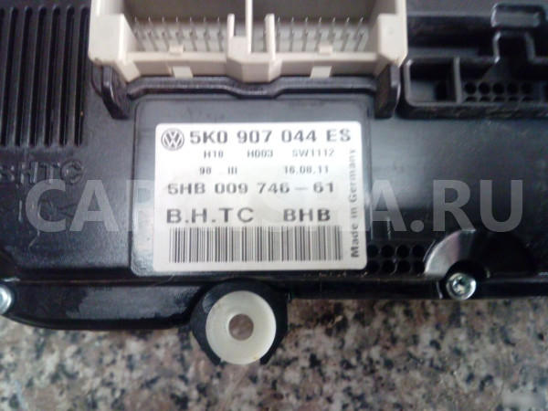 Блок управления климатической установкой Джетта 6 Volkswagen Jetta оригинальный номер 5K0907044ES
