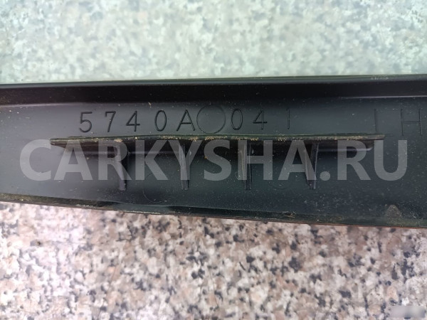 Стекло форточки задней левой Митцубиси Лансер 10 M Mitsubishi Lancer оригинальный номер 5740A041 5740A017