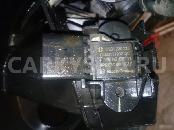 Датчик абсолютного давления Фольксваген Поло Polo Volkswagen Polo оригинальный номер 0261230235