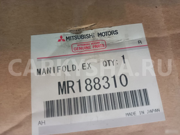 Коллектор выпускной левый Митцубиси Паджеро Спорт Mitsubishi i оригинальный номер MR188310