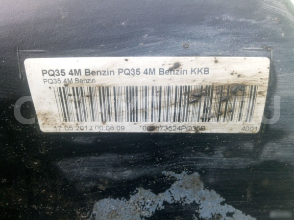 Бак топливный Skoda Yeti Шкода Ети 1K0201060GL Volkswagen Golf оригинальный номер 1K0201060GL