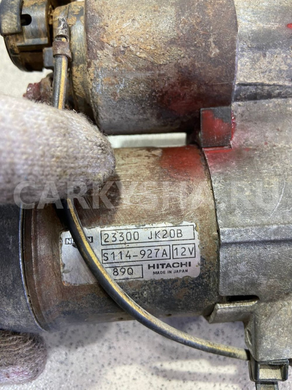 Стартер Infiniti EX35 2008 г Infiniti EX оригинальный номер 23300JK20B