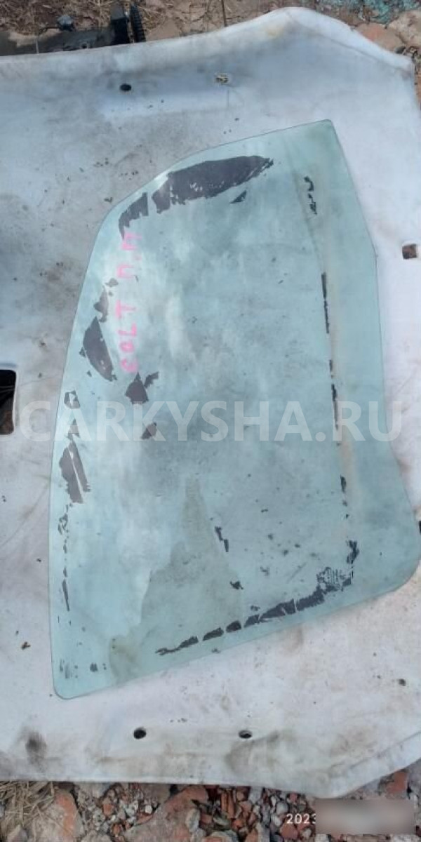 Стекло двери передней правой Mitsubishi Colt Z30 (2002—2012) Mitsubishi Colt оригинальный номер Z34A